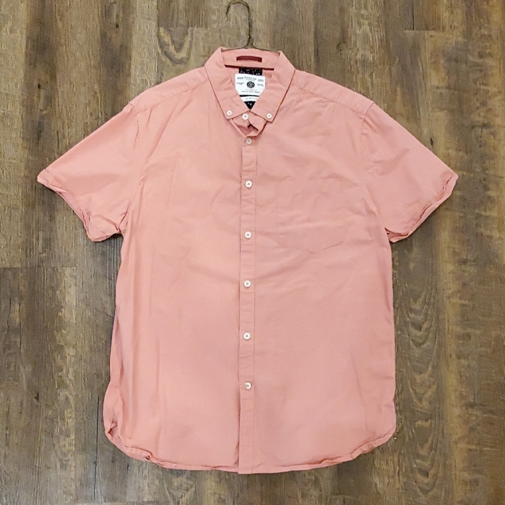 Denim and Flower Mens shirt